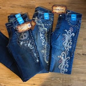 Set of 3 Trinity Ranch Jeans